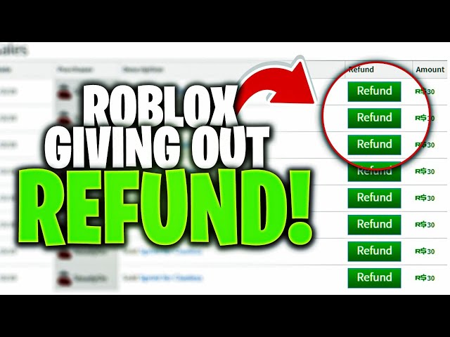 Is Roblox adding refunds soon? (2021) - GameRevolution