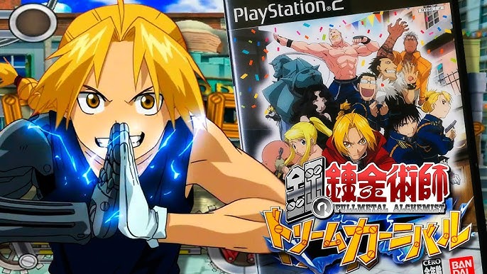 GAMEEXTV - retroautopsia de FULLMETAL ALCHEMIST: DREAM CARNIVAL para el PLAYSTATION 2