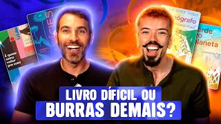 TESTAMOS NOSSO NÍVEL DE INTELIGÊNCIA REAGINDO A MAIS SINOPSES DE LIVROS CULTS