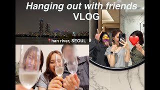 hanging out with my friends in SEOUL: first vlog in Korean?!