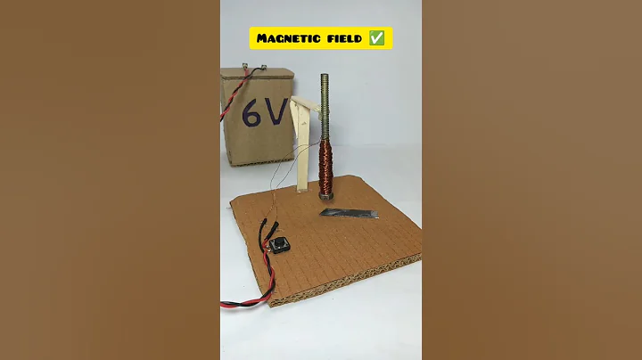 Magnetic field - creation #experiment #project #tech