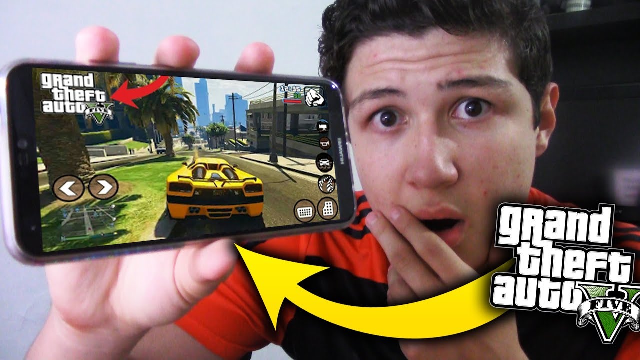 FIZERAM O GTA 5 PARA CELULAR ANDROID (SÉRIO) 