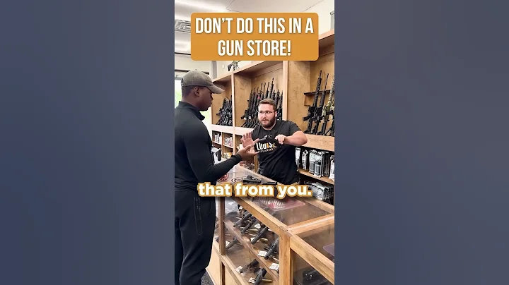 NEVER Do This In A Gun Store 💀 (via @LouisianaFirearms)