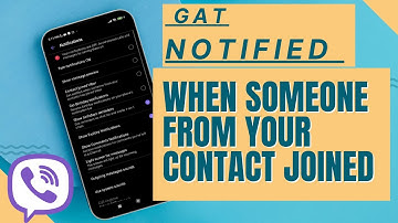 Get Notified When Someone From Your Contact Have Joined On Viber. |Technologyglance