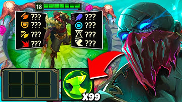 Pyke but I win Arena without building any items... (ONLY STAT SHARDS)