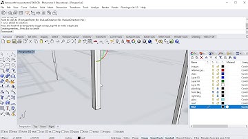 Farnsworth house Extrude Curve with Gumball Video 09