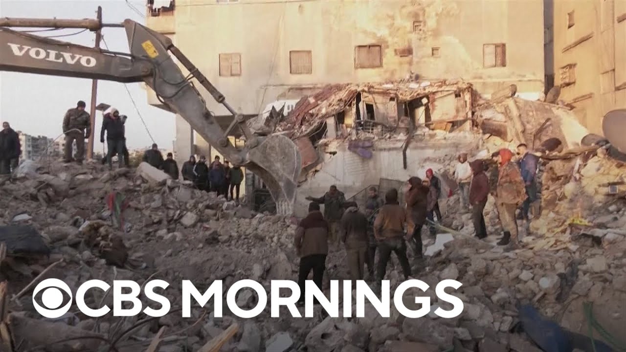 Earthquake death toll in Turkey and Syria continues to climb