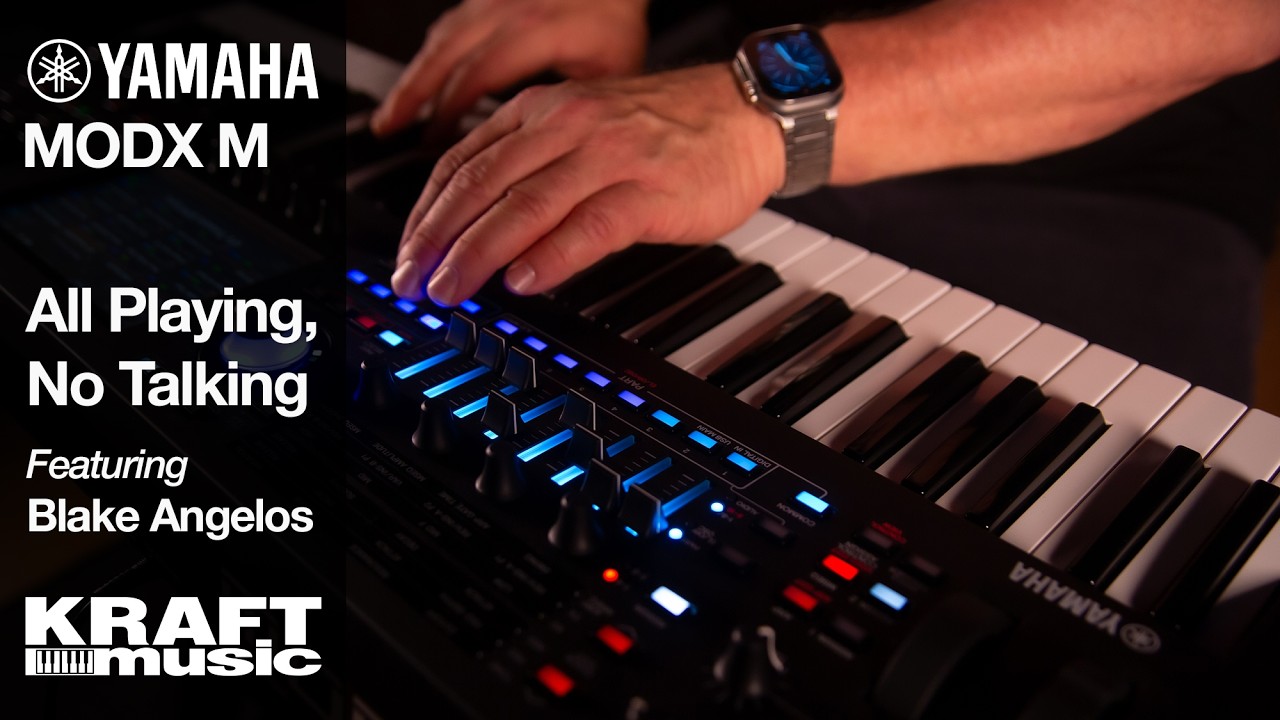Синтезатор Yamaha MODX M — только игра, никаких разговоров с Блейком Энджелосом