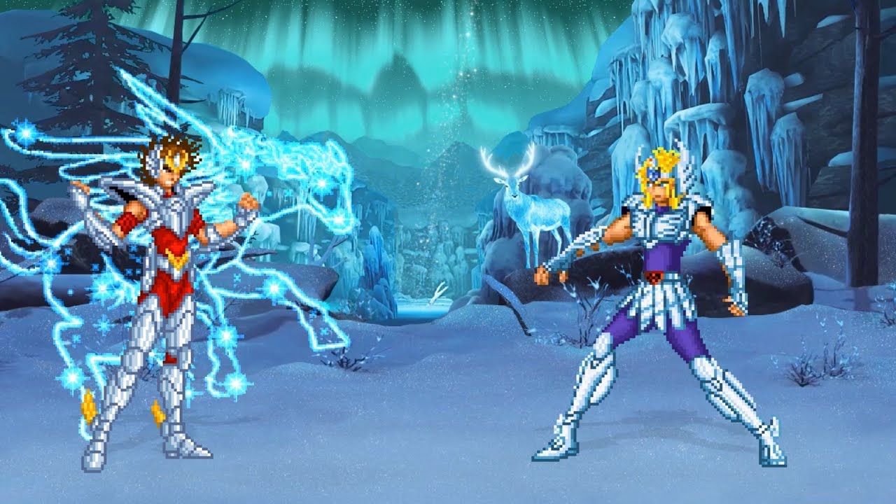 SEIYA vs HYOGA - Epic Combat @(1080) - 60 fps✔️