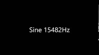 Sine 15482Hz Audio Only