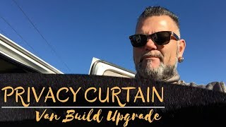 Privacy Curtain Upgrade | Ford E250  Conversion Van