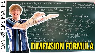 Oxford Linear Algebra: Dimension Formula for Vector Spaces