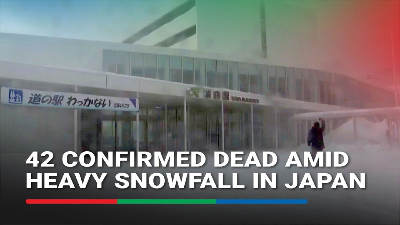 Heavy snow could hit Sea of Japan coastal areas this weekend | ABS-CBN News