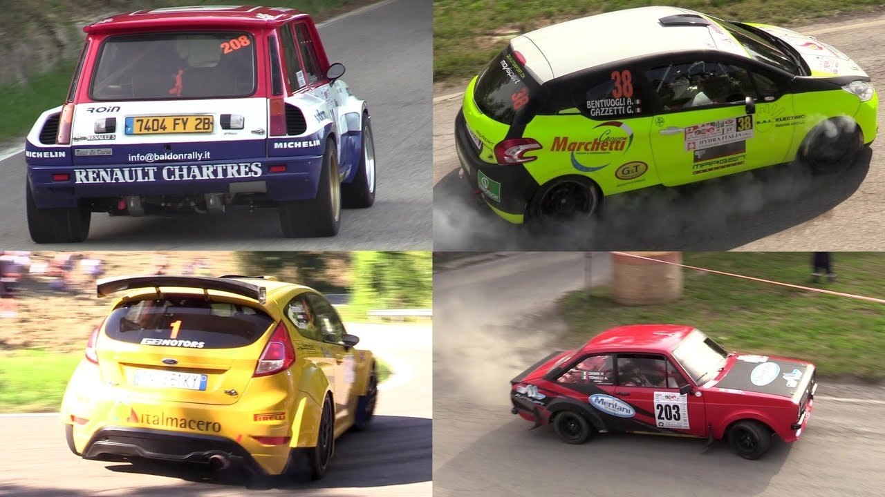 40° Rally Modena 2019 - Best of show, hand brake & powerslides - YouTube