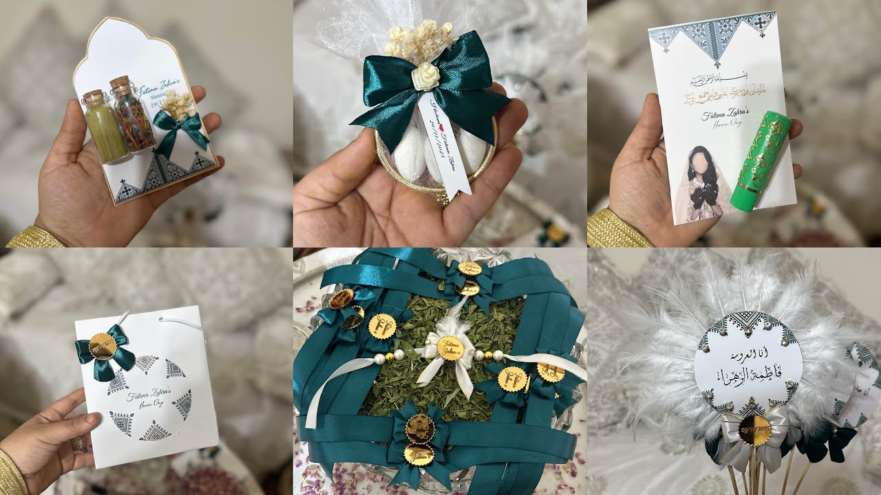 اجي نوجدو توزيعات حنة العروس بطريقة سهلة