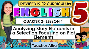 English 5 Quarter 2 Lesson 1 | Elements in a Selection Focusing on Plot Elements| MATATAG Curriculum