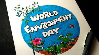 World environment day drawing || Save nature screenshot 2
