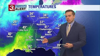 Clay Smith's Saturday weather