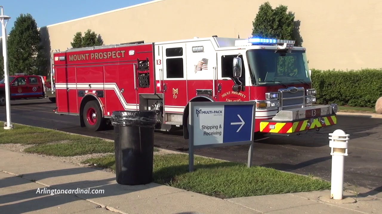 MultiPak Fire Involving Smoldering Detergent in Mount Prospect YouTube