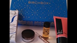 December 2014 Birchbox Unboxing