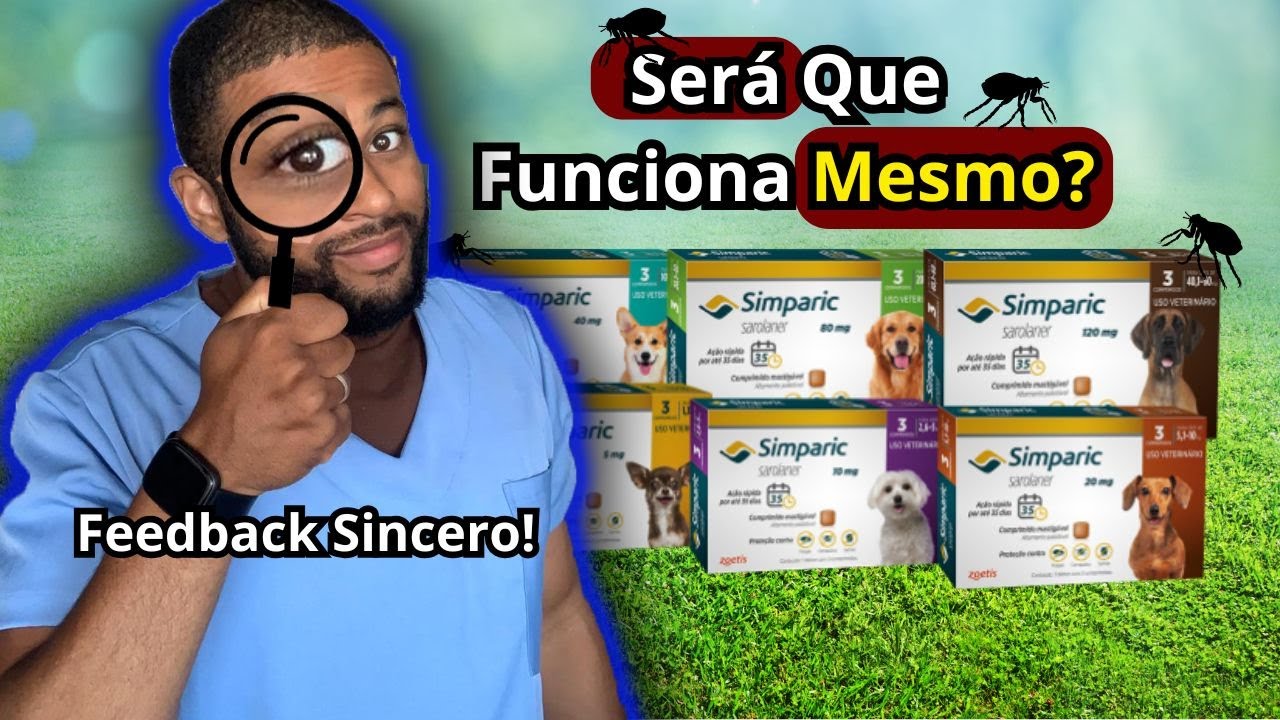 Meu cachorro tomou Simparic e continua se coçando - YouTube