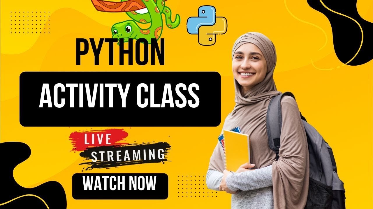 Python Activity Class LIVE 🔴 | Fun Coding for Beginners | Masti Adda ...