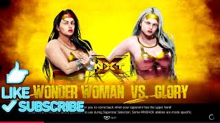 Request The Battle Of Amazons Wonder Woman Vs Glory Iron Man Match 