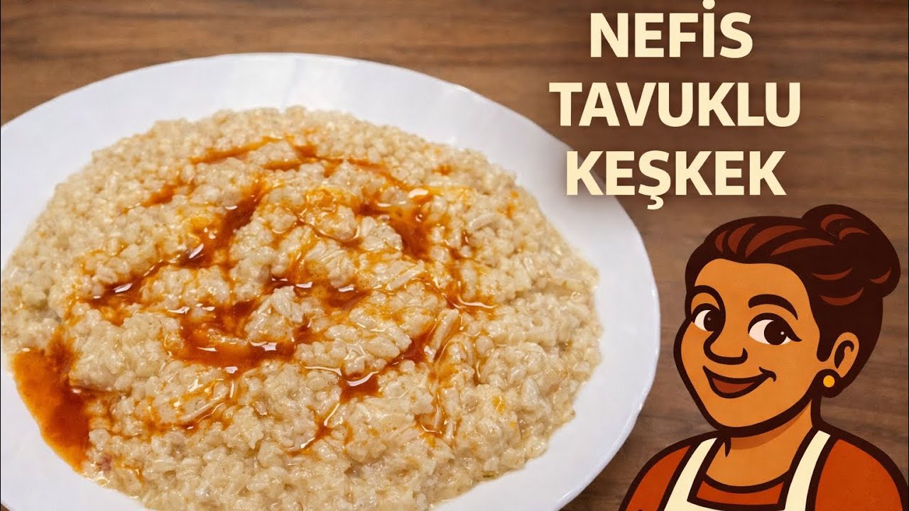 Tam Kıvamında Tavuklu Keşkek❤️Lokum Gibi,Geleneksel Lezzet ❤️Renkli Yemekler 
