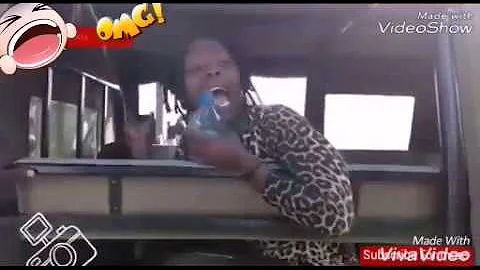 KAMA NI KUMA MNATAKA SEMENI - Drunk lady tells police officers.