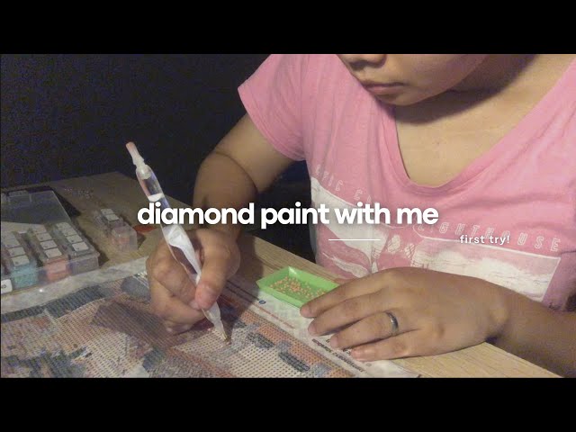 TIK TOK art: I PAINT my own 25,000 DIAMOND PAINTING and it took me 2  months lol 