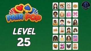 Pair Pop level 25 Solution Walkthrough | Pair Pop: Solitaire Match