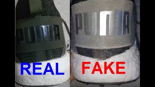 It's lucky that job Allergy Real vs Fake Puma NRGY. How to spot fake Puma sneakers - YouTube