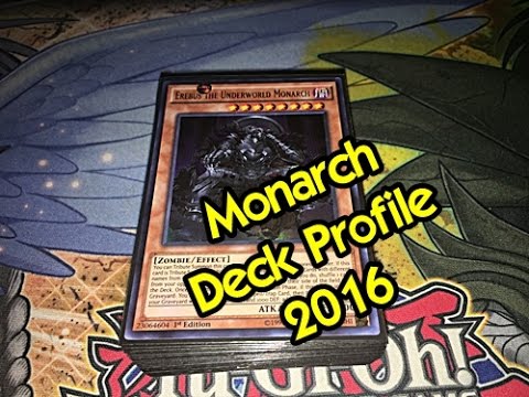Yu-Gi-Oh! Monarch Deck Profile February 2016 - YouTube