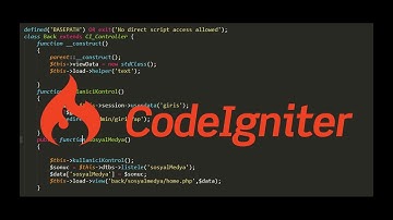 Codeigniter 3 Kurulumu
