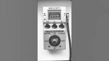 #ambientguitar settings Zoom MS-50G