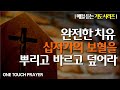 모든곳에 거룩한 보혈을 뿌리고 바르고 덮어라 질병 가난 저주에서 치유와 자유 서효원목사 치유기도 모든곳에 거룩한 보혈을 뿌리고 바르고 덮어라 질병 가난 저주에서 치유와 자유 서효원목사 치유기도