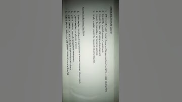 Human Resource Management (HRM) modal question paper for 2nd year b.com 3rd semester CBCS 2019