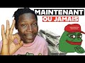 🔴Pépé Coin c’est Maintenant ou Jamais pour les Holder de cette Crypto monnaie