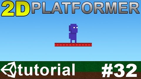 32. Making a 2D Platformer in Unity (C#) - Horizontal Scrolling Platform