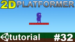 32. Making a 2D Platformer in Unity (C#) - Horizontal Scrolling Platform