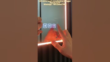 led lighting mirror with three touch Switch. #manufacturer #powersource #mirror #mirrorwork #diy