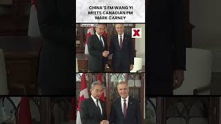 China’s FM Wang Yi meets Canadian PM Mark Carney as trade ties deepen in Ottawa