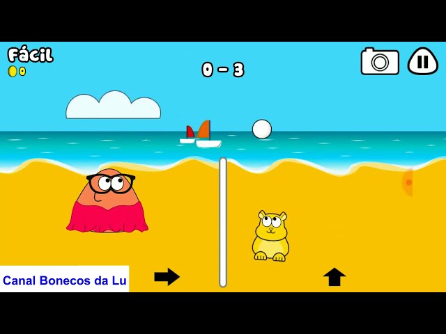 POU e Minigames - É muito bom cuidar desse bichinho - parte 9