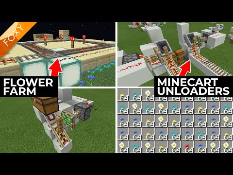 Thumbnail For AFK FLOWER FARM | Super Chunk Block [8] | Modded Minecraft Bedrock Edition 1.14 SMP