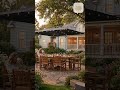 10 Ft. X 6.5 Ft. Rectangle Solar LED Outdoor Patio Market Table Umbrella with Push Button Tilt an...