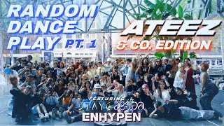 [KPOP IN PUBLIC] BIRTHDAY RANDOM DANCE PLAY #1: ATEEZ \u0026 CO. EDITION | RDPs w/ @isla_hb