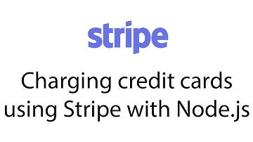 Charging credit cards using Stripe with Node.js