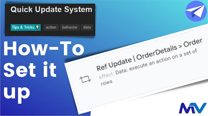 How to Update Parent from Child Update  | AppSheet Explained - Quick Update System