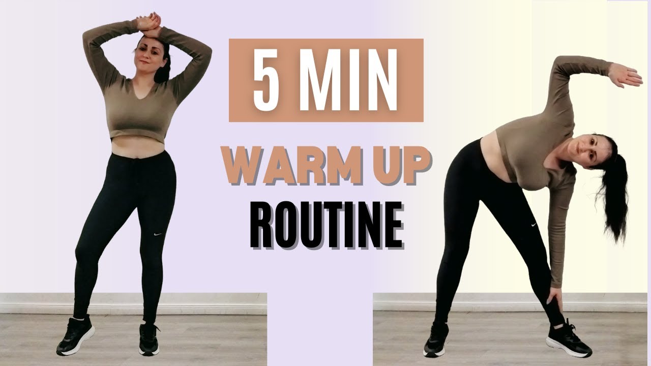 5 MIN WARM UP ROUTINE - do this before any workout - Quick & Nice | No ...