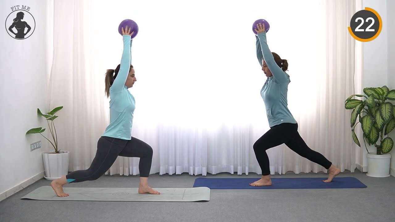 Balance Pilates Ball Workouts for Back Pain Relief🧘‍♀️⚖️